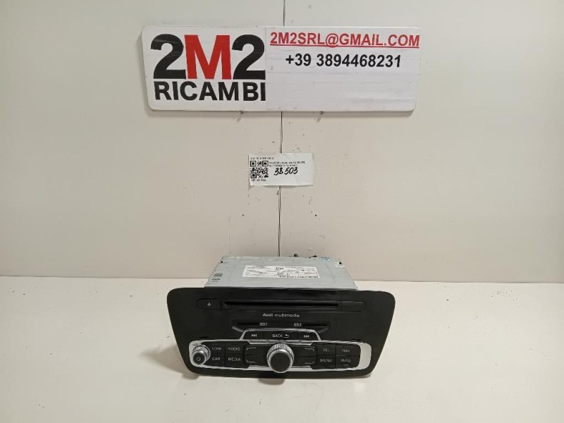 Unità Autoradio 8U0035193C Audi Q3 8UB 2012