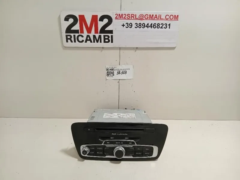 Unità Autoradio 8U0035193C Audi Q3 8UB 2012