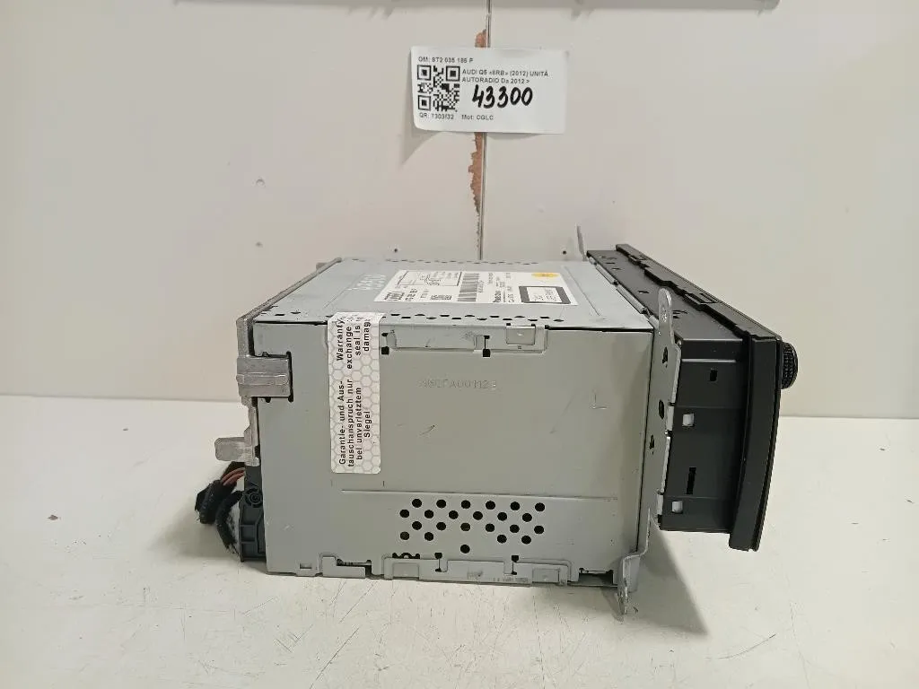Unità Autoradio 8T2 035 186 P Audi Q5 8RB 2012