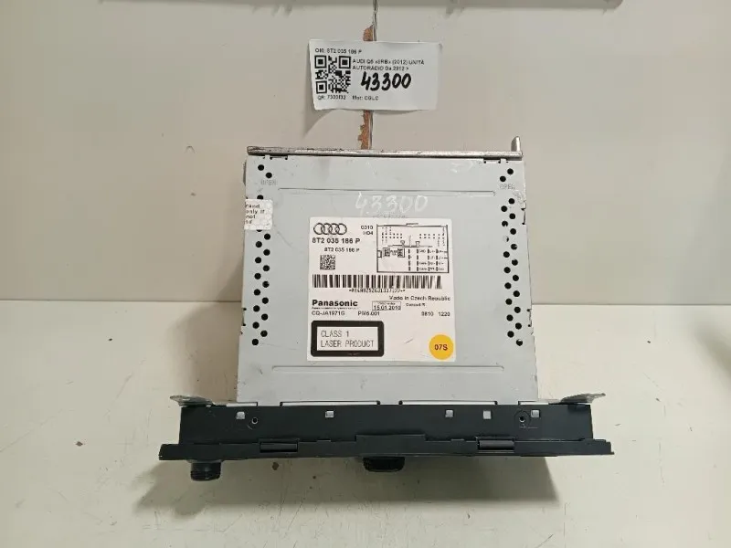 Unità Autoradio 8T2 035 186 P Audi Q5 8RB 2012