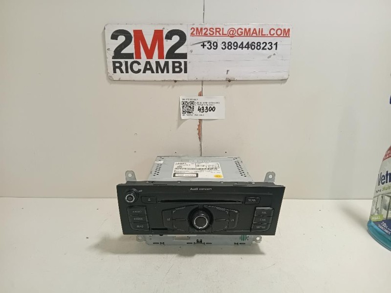 Unità Autoradio 8T2 035 186 P Audi Q5 8RB 2012