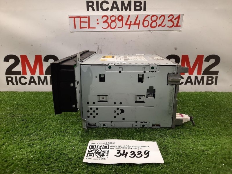 Unità Autoradio 8T2 035 186 P Audi Q5 8RB 2012