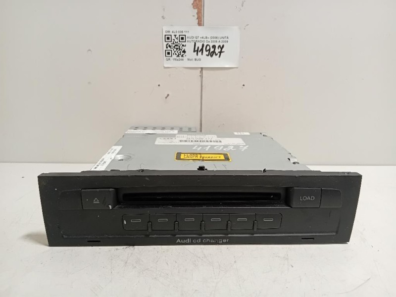 Unità Autoradio 4L0 035 111 Audi Q7 4LB 2006