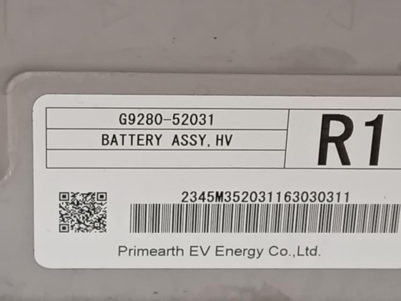 Batteria Ibrida G9280-K0010 Toyota Yaris IV 2017