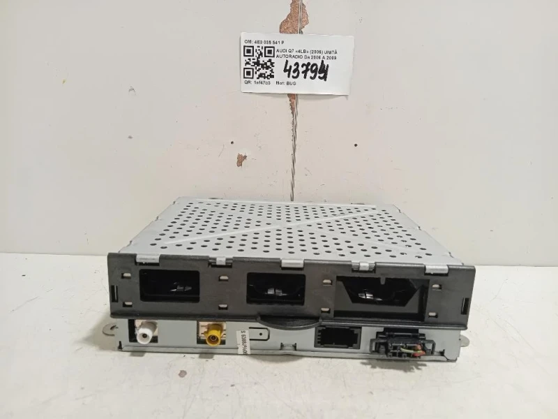 Unità Autoradio 4E0 035 541 P Audi Q7 4LB 2006