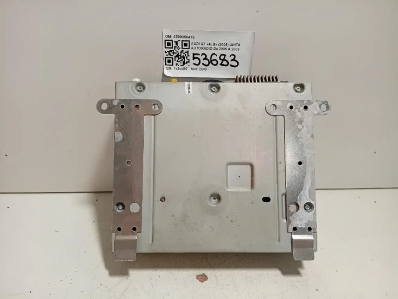 Unità Autoradio 4E0035541S Audi Q7 4LB 2006
