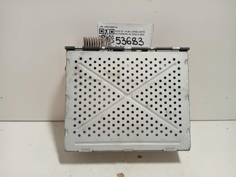 Unità Autoradio 4E0035541S Audi Q7 4LB 2006