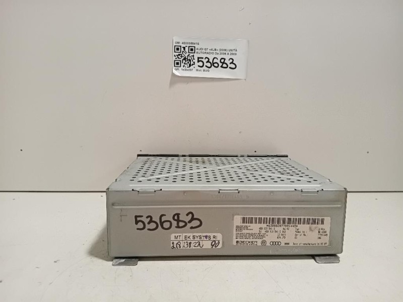 Unità Autoradio 4E0035541S Audi Q7 4LB 2006