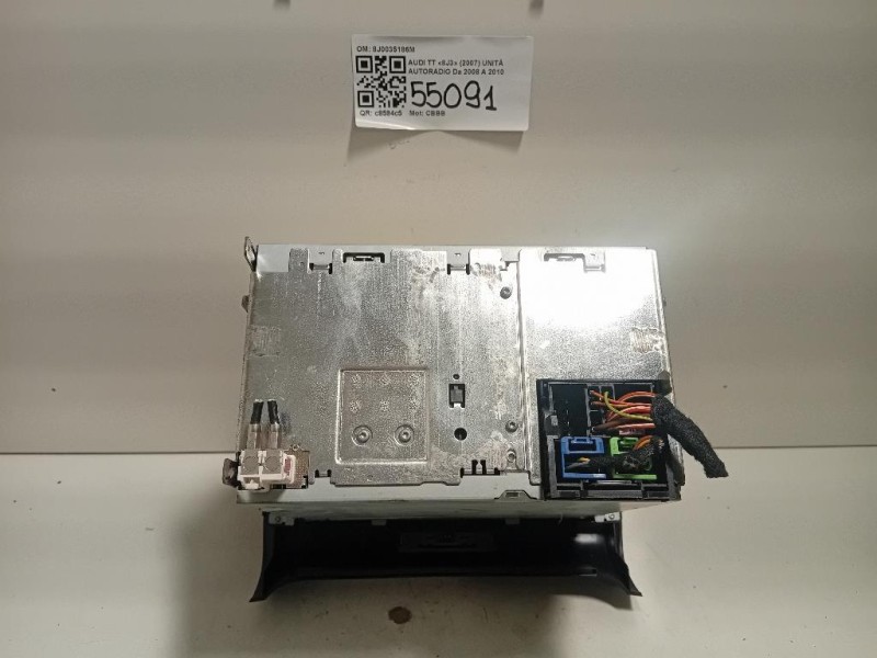 Unità Autoradio 8J0035186M Audi TT 8J3 2007