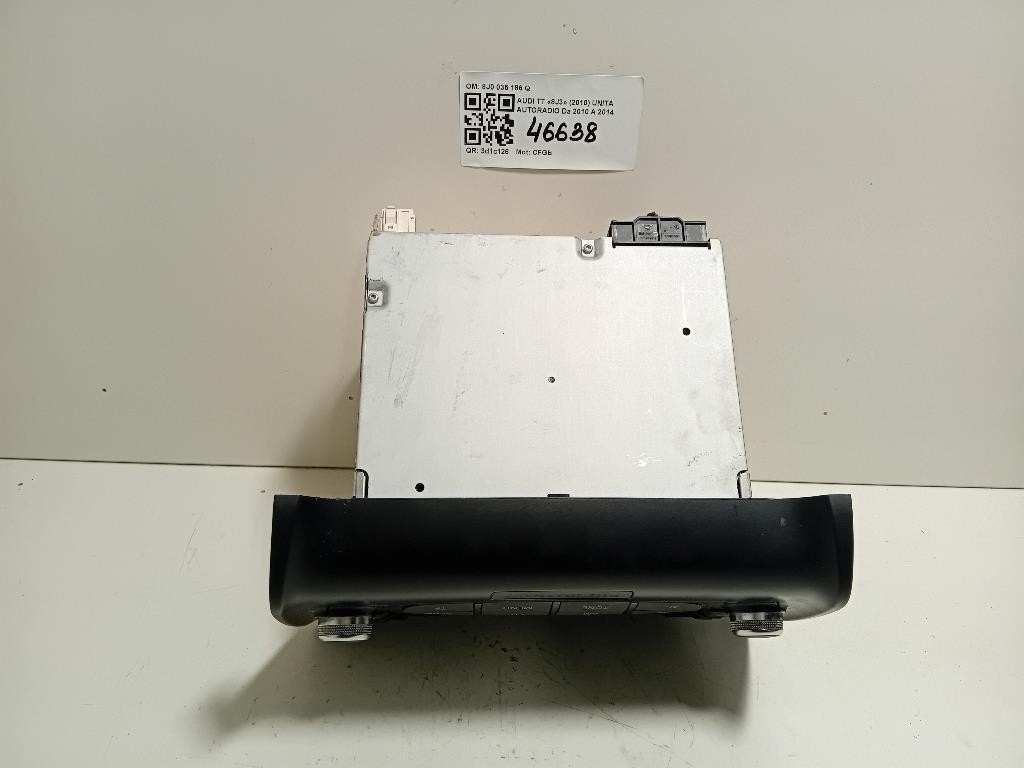Unità Autoradio 8J0 035 186 Q Audi TT 8J3 2010