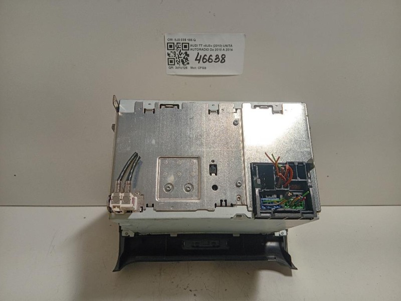 Unità Autoradio 8J0 035 186 Q Audi TT 8J3 2010