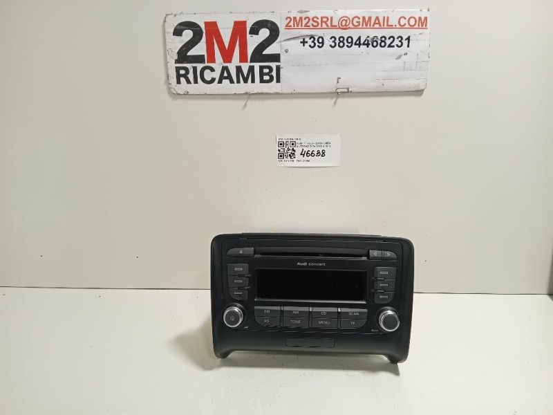 Unità Autoradio 8J0 035 186 Q Audi TT 8J3 2010