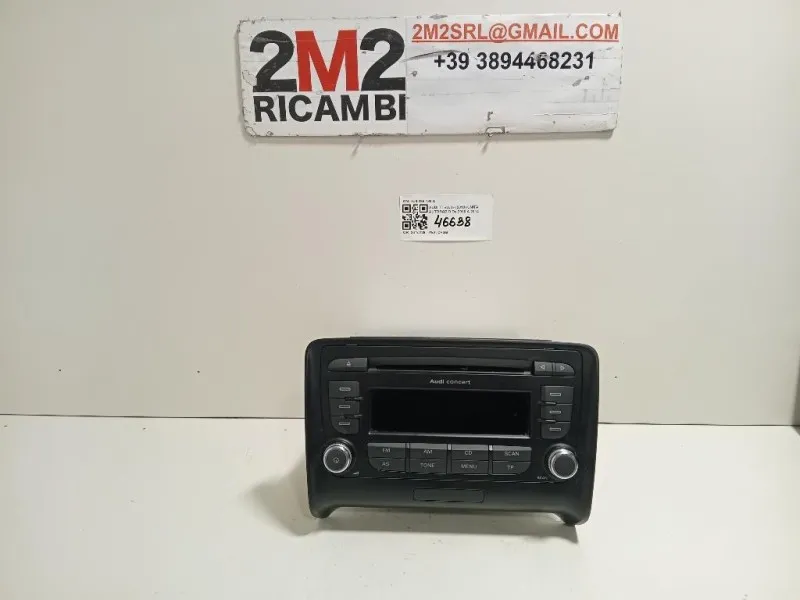 Unità Autoradio 8J0 035 186 Q Audi TT 8J3 2010