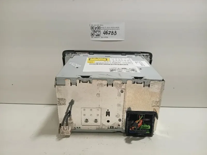 Unità Autoradio 8J0 035 195 Q Audi TT 8J3 2010