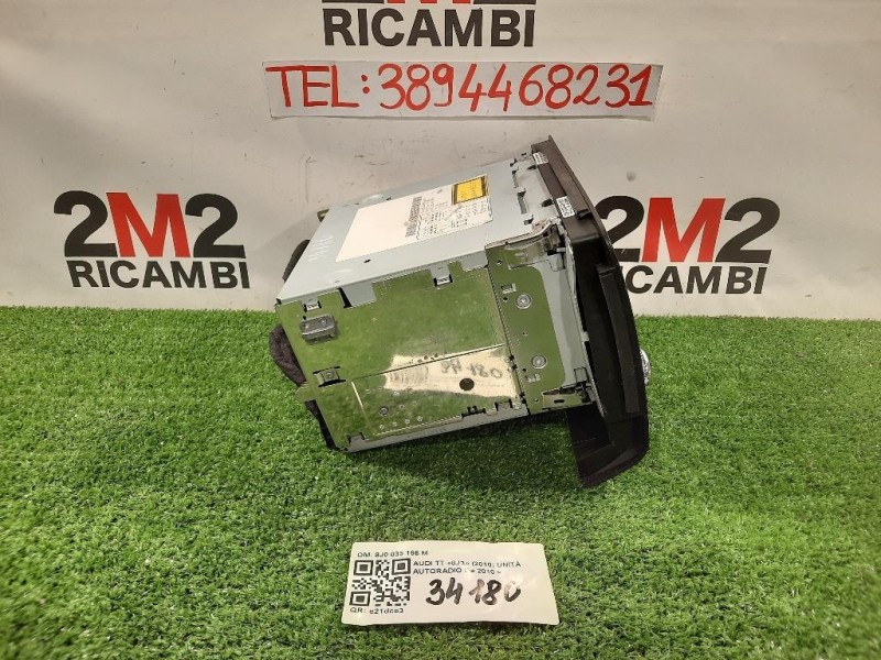 Unità Autoradio 8J0 035 166 M Audi TT 8J3 2010