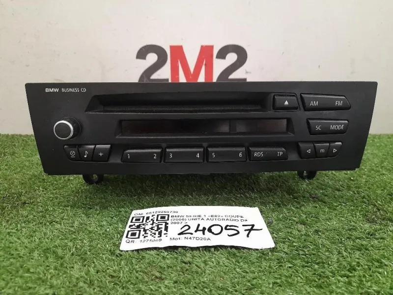 Unità Autoradio 65129259730 Bmw Serie 1 E82 Coupe 2005