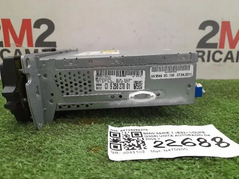 Unità Autoradio 65129258278 Bmw Serie 1 E82 Coupe 2005