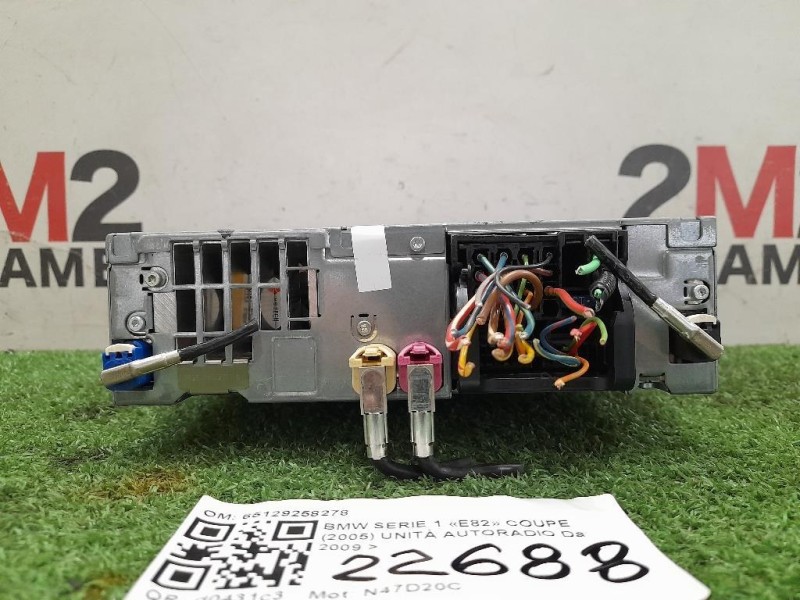 Unità Autoradio 65129258278 Bmw Serie 1 E82 Coupe 2005