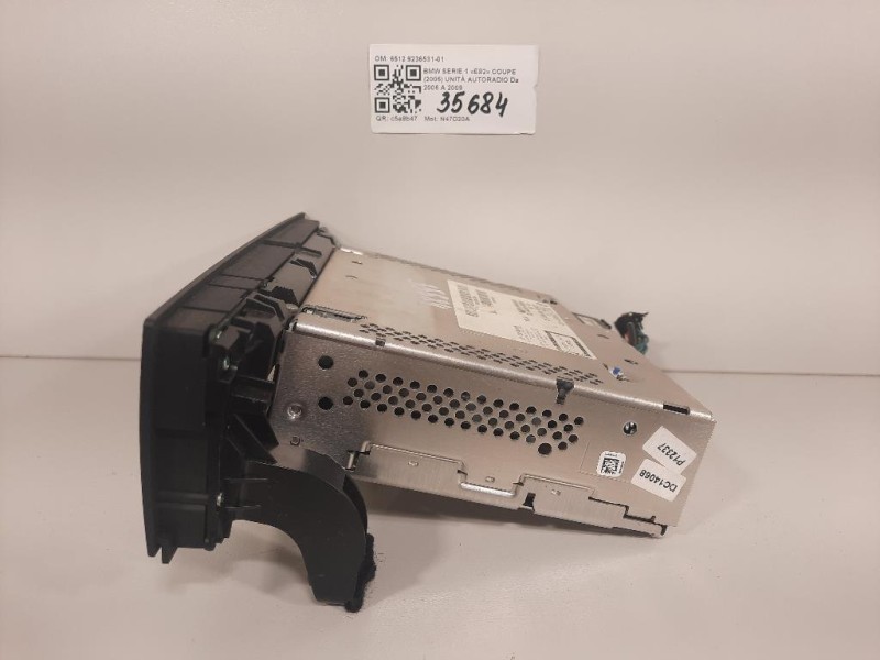 Unità Autoradio 6512 9236531-01 Bmw Serie 1 E82 Coupe 2005