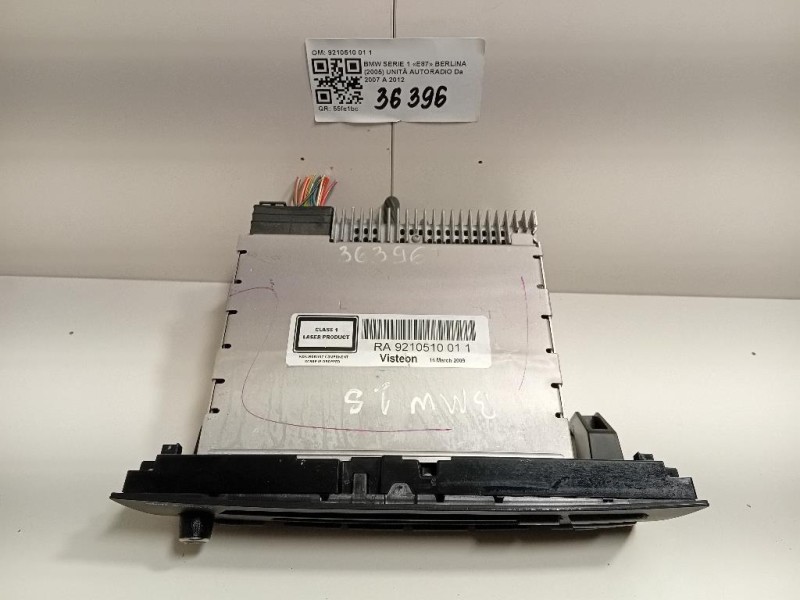 Unità Autoradio 9210510011 Bmw Serie 1 E87 Berlina 2005