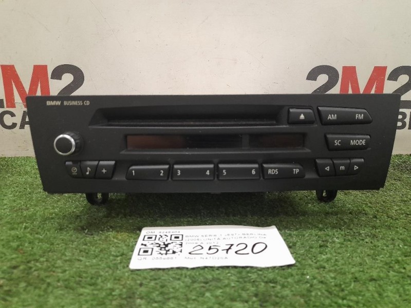 Unità Autoradio 9249404 Bmw Serie 1 E87 Berlina 2005