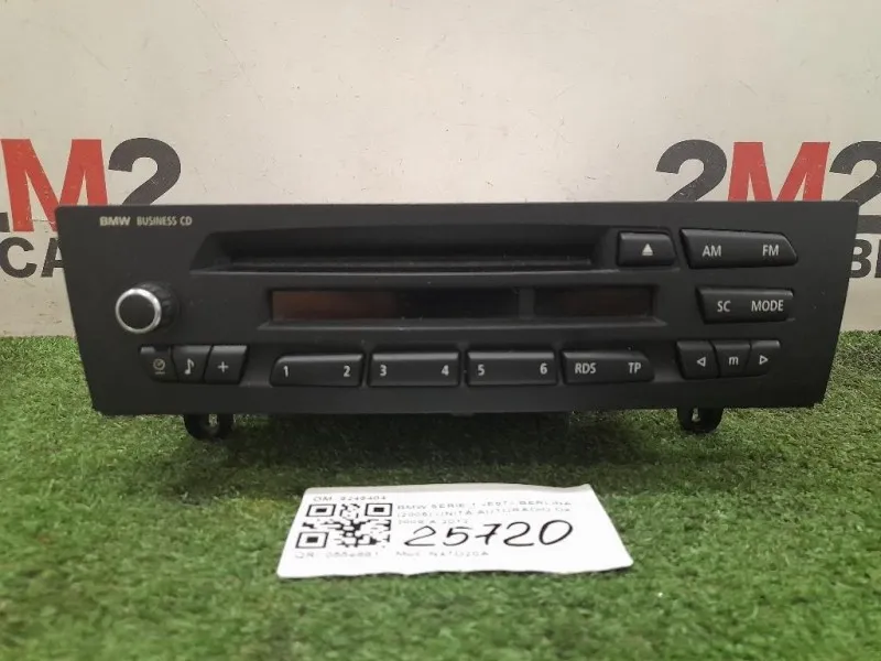 Unità Autoradio 9249404 Bmw Serie 1 E87 Berlina 2005