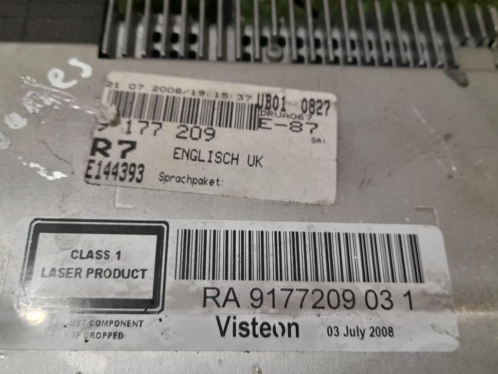 Unità Autoradio RA9177209031 Bmw Serie 1 E87 Berlina 2005