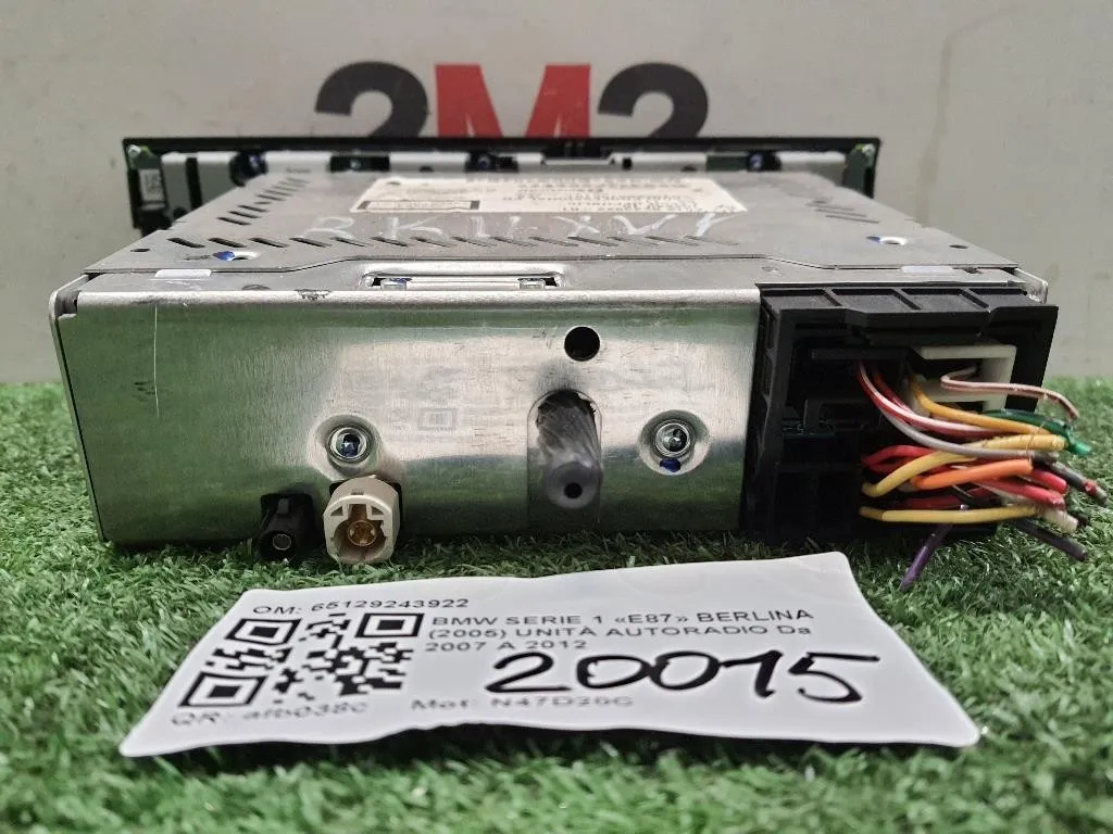 Unità Autoradio 65129243922 Bmw Serie 1 E87 Berlina 2005