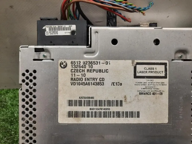 Unità Autoradio 65129236531 Bmw Serie 1 E87 Berlina 2005