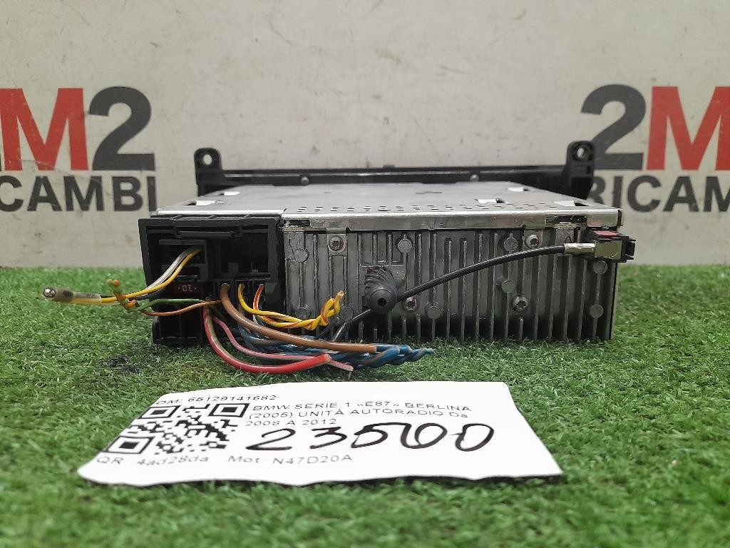 Unità Autoradio 65129141682 Bmw Serie 1 E87 Berlina 2005