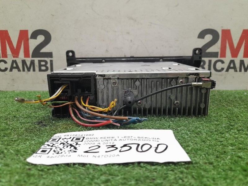 Unità Autoradio 65129141682 Bmw Serie 1 E87 Berlina 2005