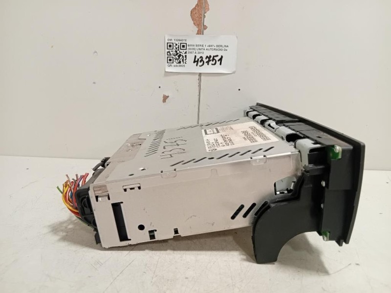 Unità Autoradio 13264010 Bmw Serie 1 E87 Berlina 2005