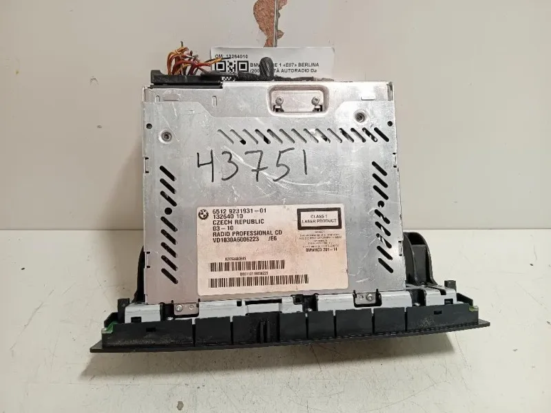 Unità Autoradio 13264010 Bmw Serie 1 E87 Berlina 2005