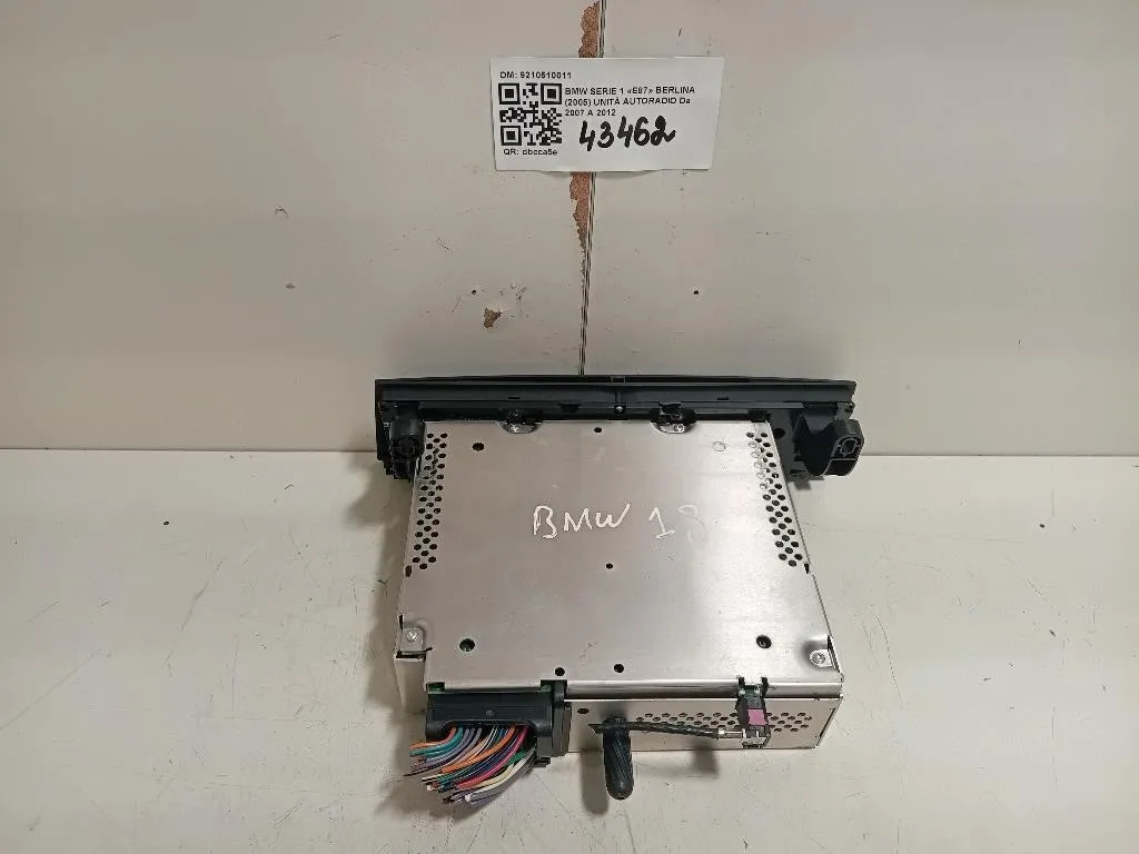 Unità Autoradio 9210510011 Bmw Serie 1 E87 Berlina 2005