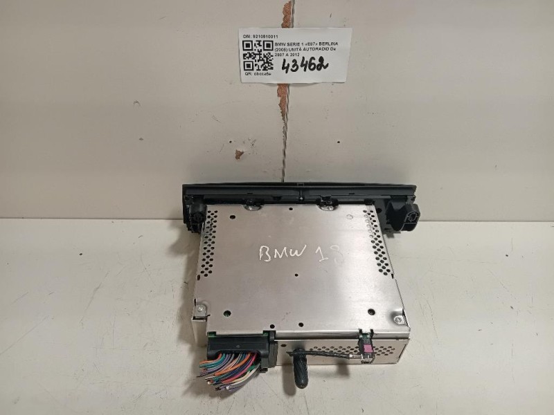 Unità Autoradio 9210510011 Bmw Serie 1 E87 Berlina 2005