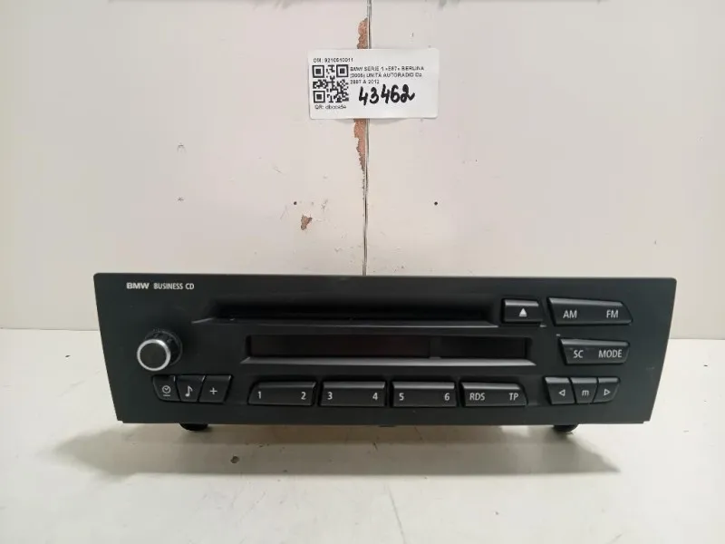 Unità Autoradio 9210510011 Bmw Serie 1 E87 Berlina 2005