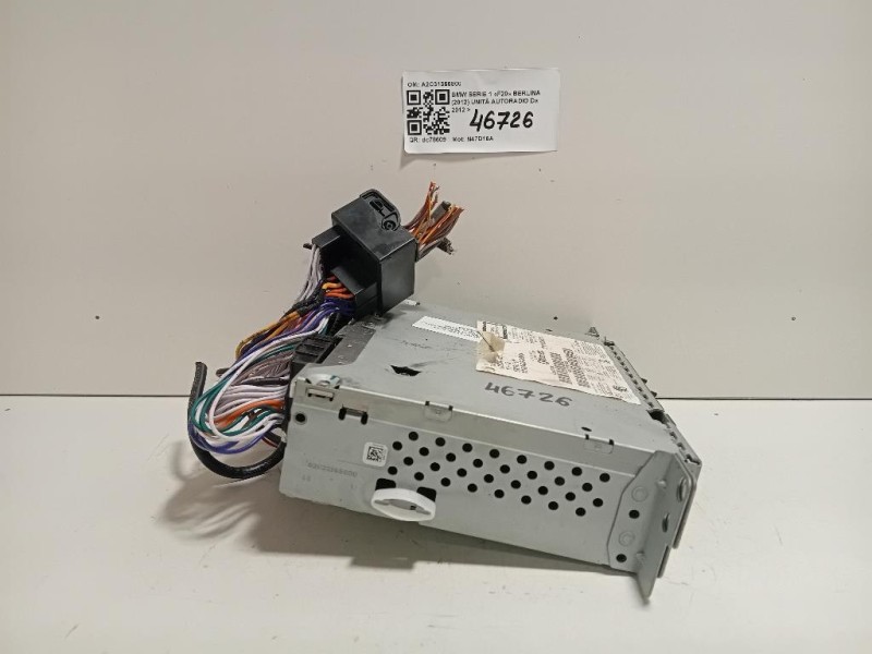 Unità Autoradio A2C31366800 Bmw Serie 1 F20 Berlina 2012