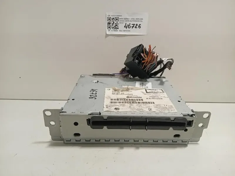 Unità Autoradio A2C31366800 Bmw Serie 1 F20 Berlina 2012