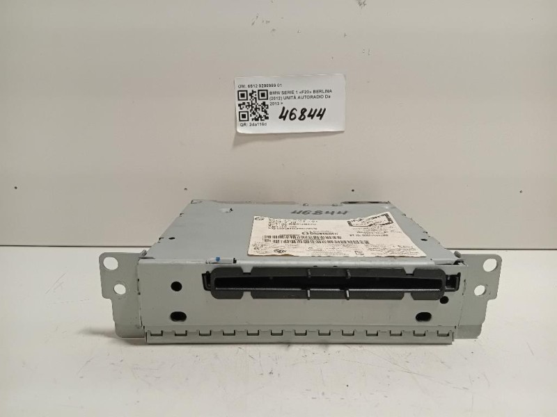 Unità Autoradio 6512 9290989 01 Bmw Serie 1 F20 Berlina 2012