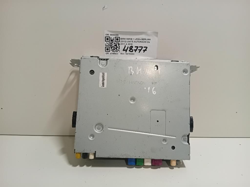 Unità Autoradio 6840399 Bmw Serie 1 F20 Berlina 2012