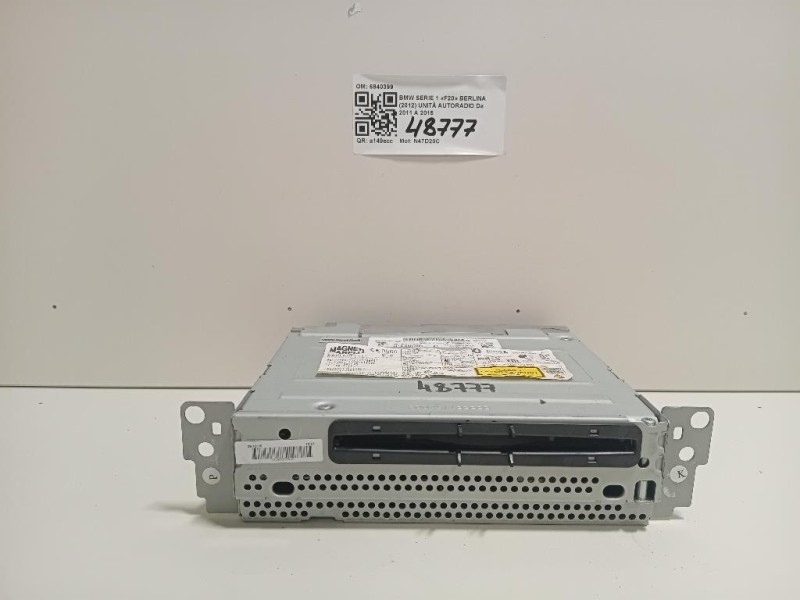 Unità Autoradio 6840399 Bmw Serie 1 F20 Berlina 2012