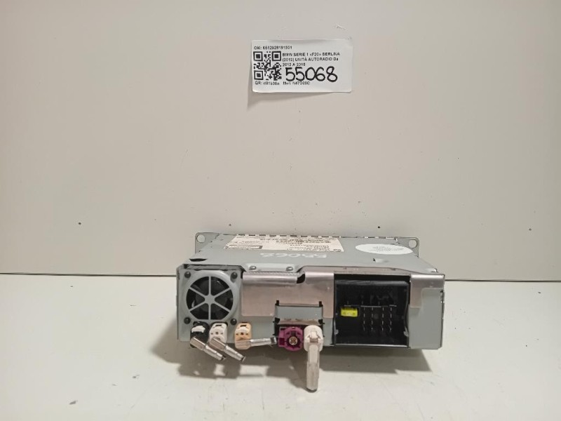Unità Autoradio 6512928191301 Bmw Serie 1 F20 Berlina 2012