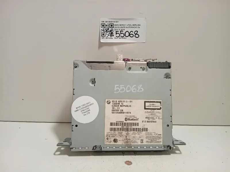 Unità Autoradio 6512928191301 Bmw Serie 1 F20 Berlina 2012