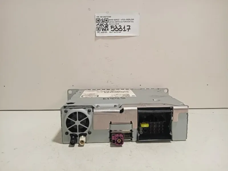 Unità Autoradio 65129272369 Bmw Serie 1 F20 Berlina 2012