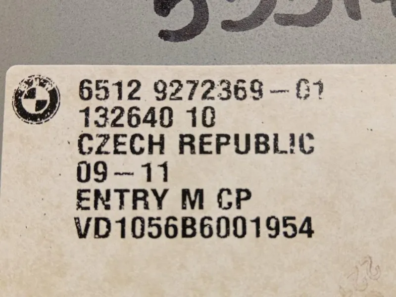 Unità Autoradio 65129272369 Bmw Serie 1 F20 Berlina 2012