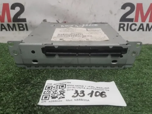Unità Autoradio 65129437388 Bmw Serie 1 F20 Berlina 2015