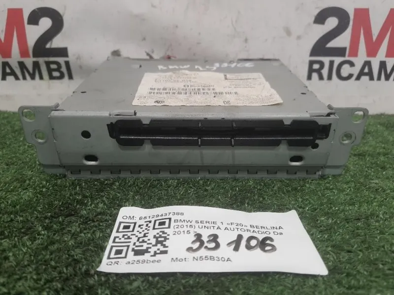 Unità Autoradio 65129437388 Bmw Serie 1 F20 Berlina 2015