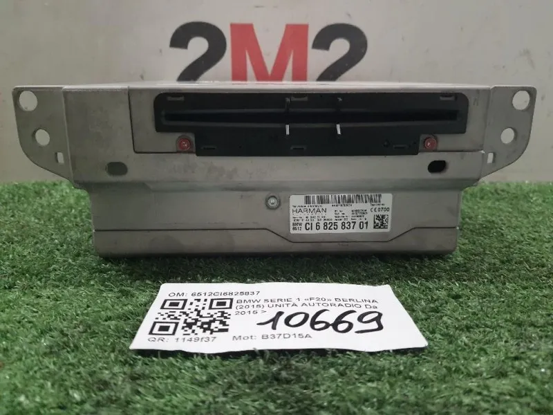 Unità Autoradio 6512CI6825837 Bmw Serie 1 F20 Berlina 2015