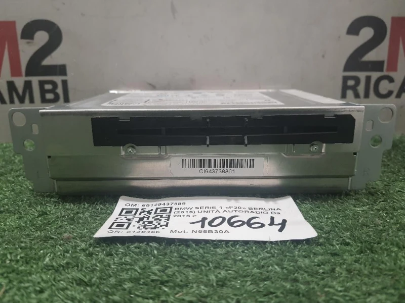 Unità Autoradio 65129437388 Bmw Serie 1 F20 Berlina 2015