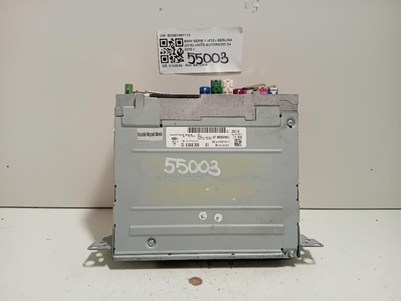 Unità Autoradio 503551691110 Bmw Serie 1 F20 Berlina 2015